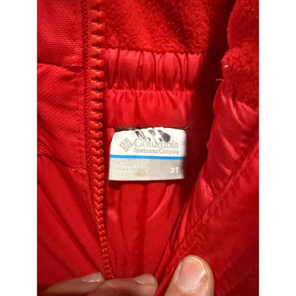 Columbia Kids Snow Pants – Red – Size 3T – Used - Picture 6 of 10
